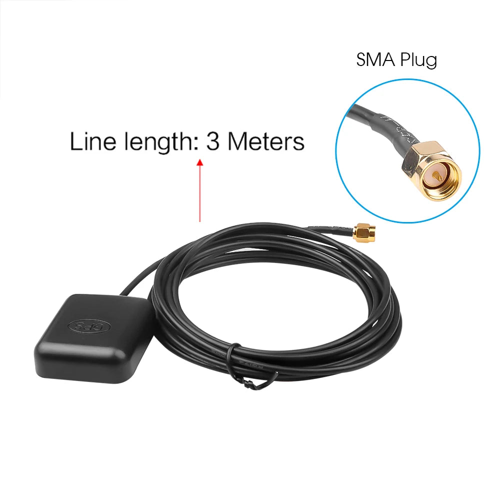 Car GPS Antenna Android Mirror GPS DVR Radar Detector GPS Log Tracker Recording Rear View GPS Navigation Antenna Module