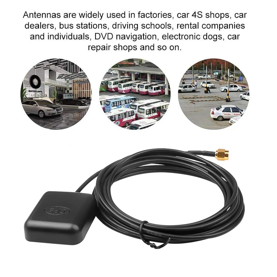 Car GPS Antenna Android Mirror GPS DVR Radar Detector GPS Log Tracker Recording Rear View GPS Navigation Antenna Module