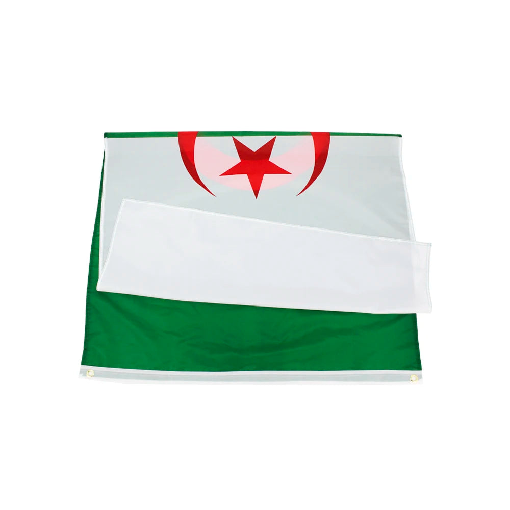 FLAGHUB 60X90 90X150cm Algeria Flag National Banner Office Activity Parade For Decoration