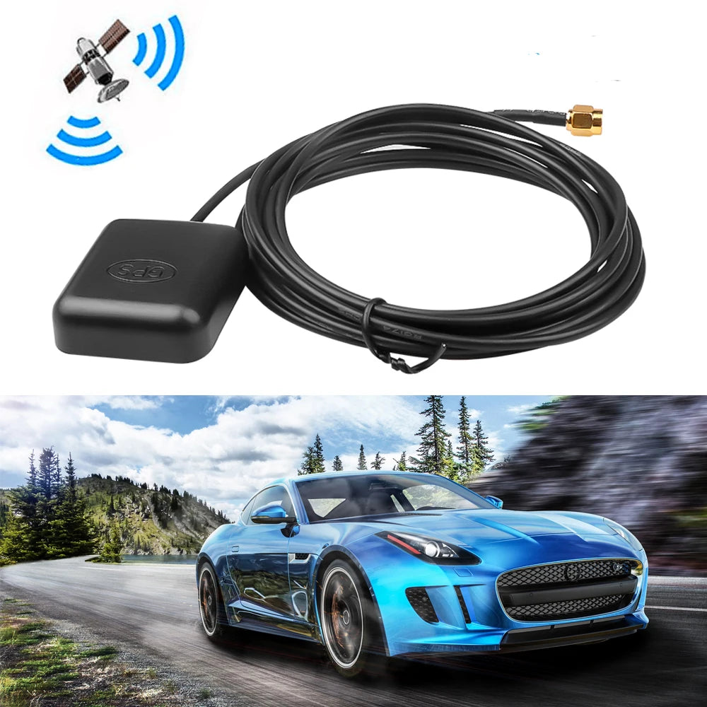 Car GPS Antenna Android Mirror GPS DVR Radar Detector GPS Log Tracker Recording Rear View GPS Navigation Antenna Module
