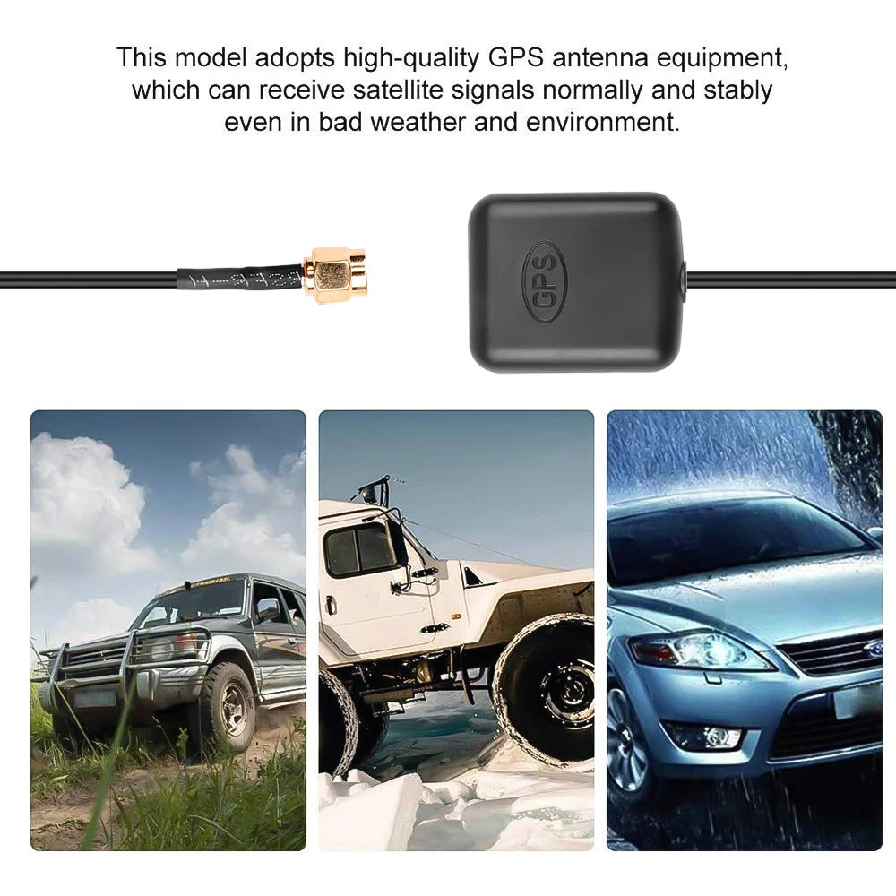 Car GPS Antenna Android Mirror GPS DVR Radar Detector GPS Log Tracker Recording Rear View GPS Navigation Antenna Module