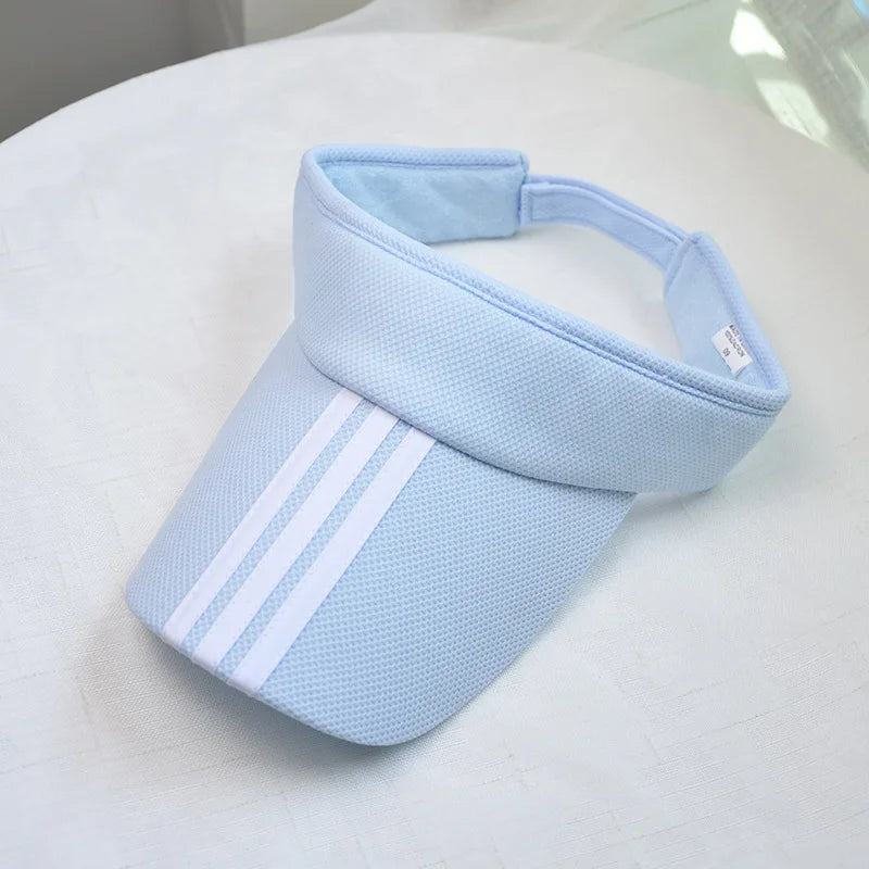 Summer Sun Visor Hat Long Visor Caps Unisex Visual Protection Hats Visors UV Protective Empty Top Light Sports Hat Cap Men Women