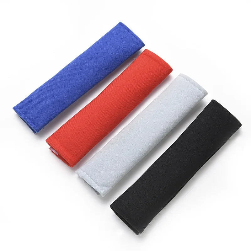 Universal Car Seat Belt Cover Adjustable Plush Car Safety Belt Cover Shoulder Pad for Kids Child Adults Car Interior Accessories