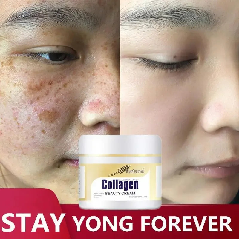 Newest Collagen Face Skin Cream Anti Wrinkle Whitening Facial Lifting Cream Collagen Anti-aging Wrinkles Repair Skin Care Set