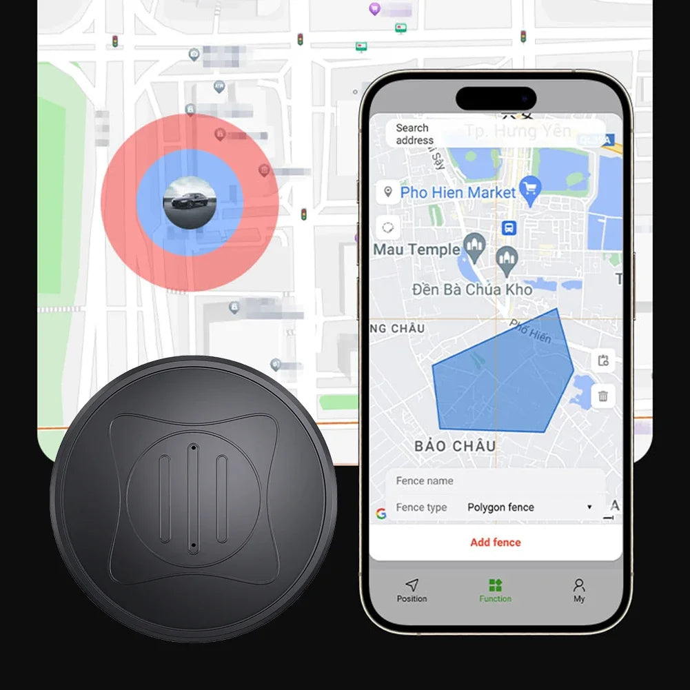 Magnetic Mini GPS Tracker Anti-Lost Device Pet Child Elder Smart Finder Real-Time Locator Car Keys Bag Wallet Location Tracking