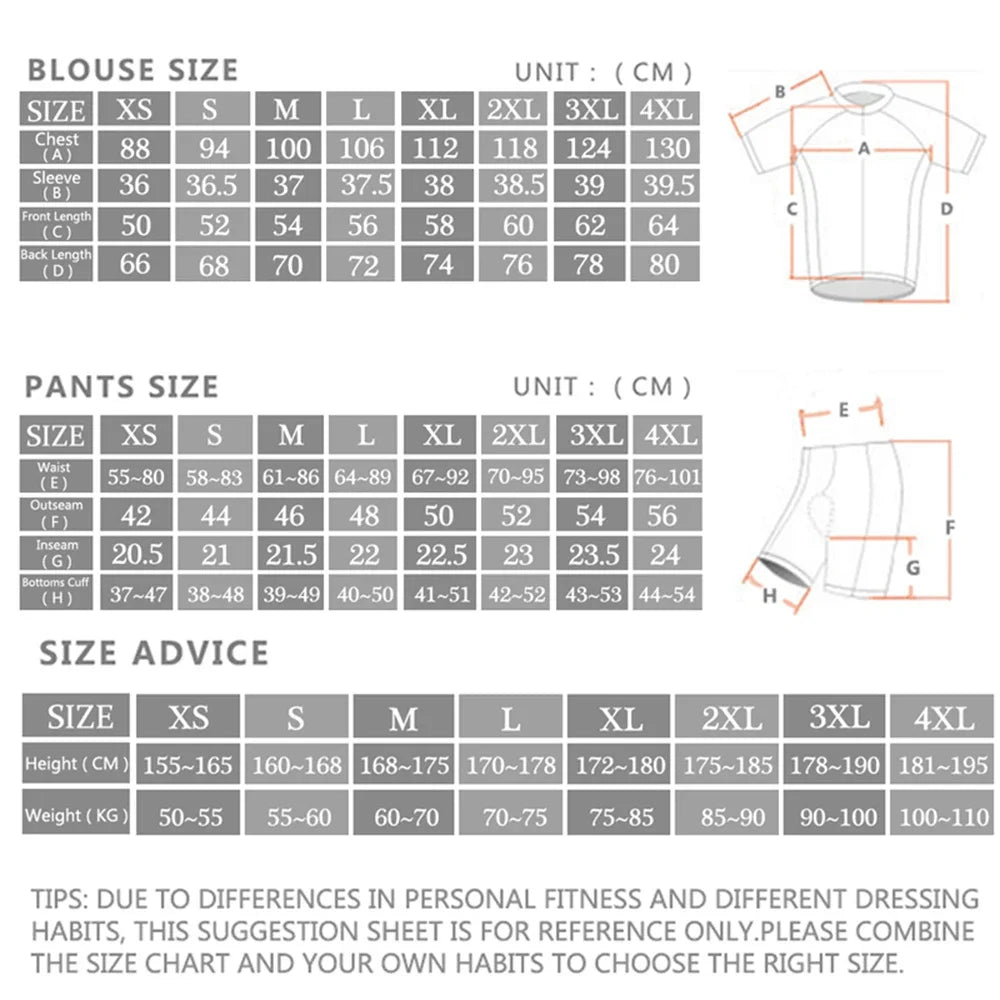 2024 Men Summer Cycling Clothing Sets Breathable Mountain Bike Raudax Cycling Clothes Youth Ropa Ciclismo Verano Triathlon Suits