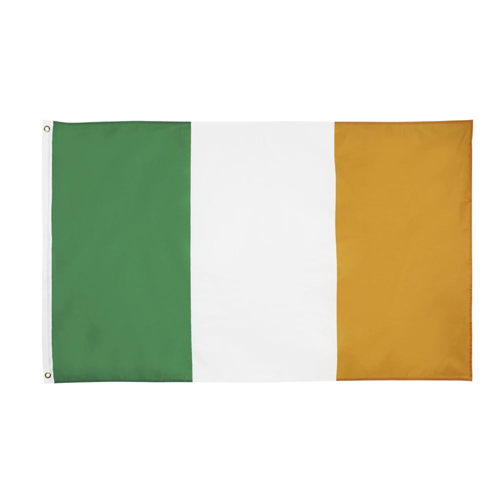 90 x 150cm Hibernian Ireland the Irish flag flag banner celebration a sign of high quality indoor and outdoor decoration NN015