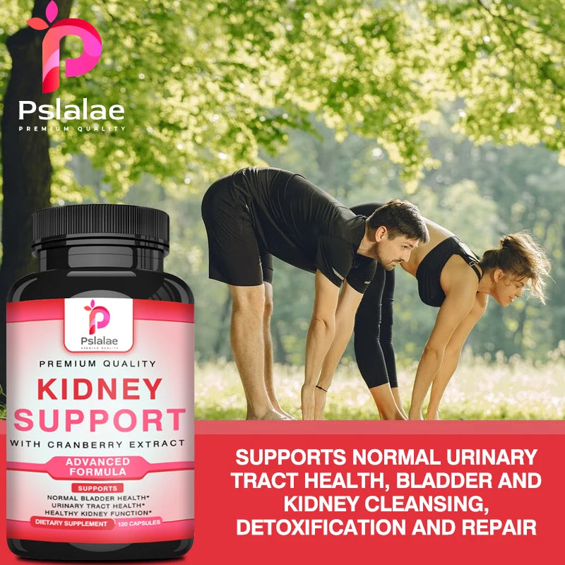 Kidney Support Supplement with Cranberry Extract - Promotes Cleansing, Detoxification and Repair
