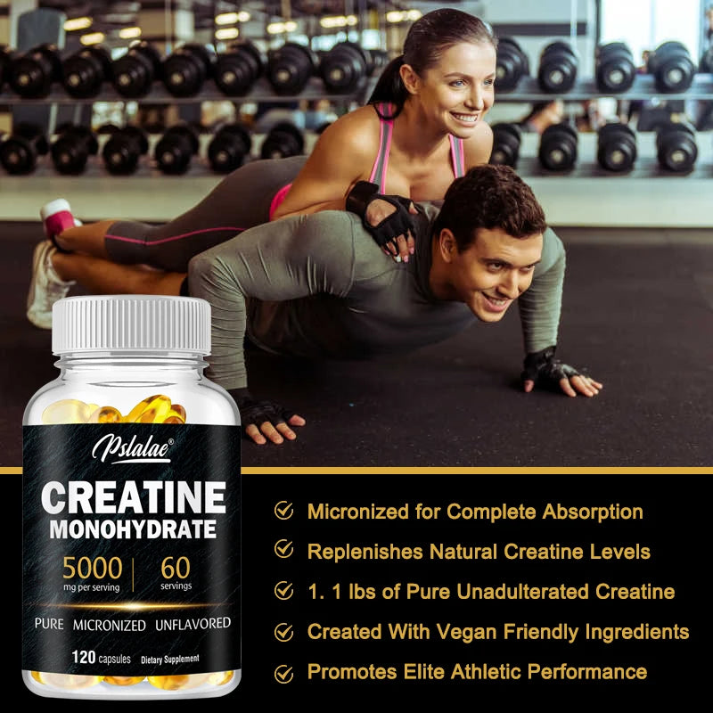 Creatine Monohydrate Supplement Pre/Post Workout/Fitness/Cross Training Supplement