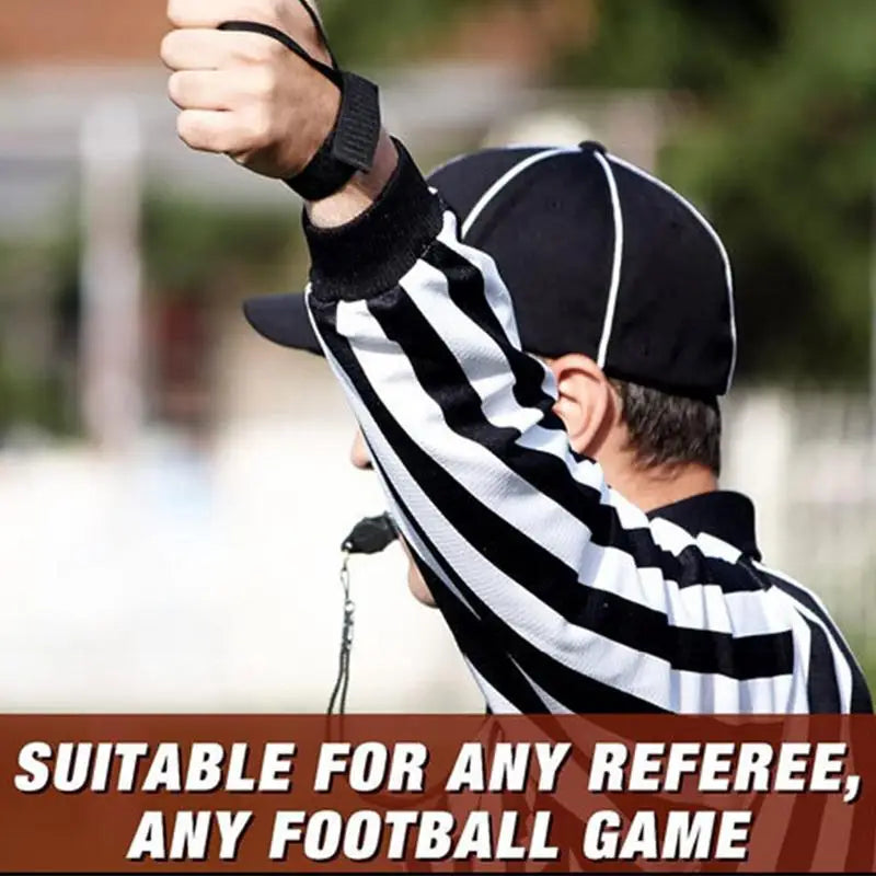 4pcs Football Down Indicator Elastic Band Adjustable Wrist Strap Professional Football Referees Wristband Match Sports Indicator