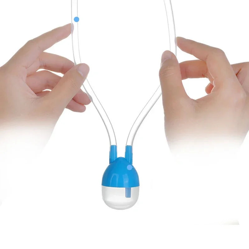 Newborn Baby Safety Nose Cleaner Vacuum Suction Nasal Aspirator Flu Protections Snot
