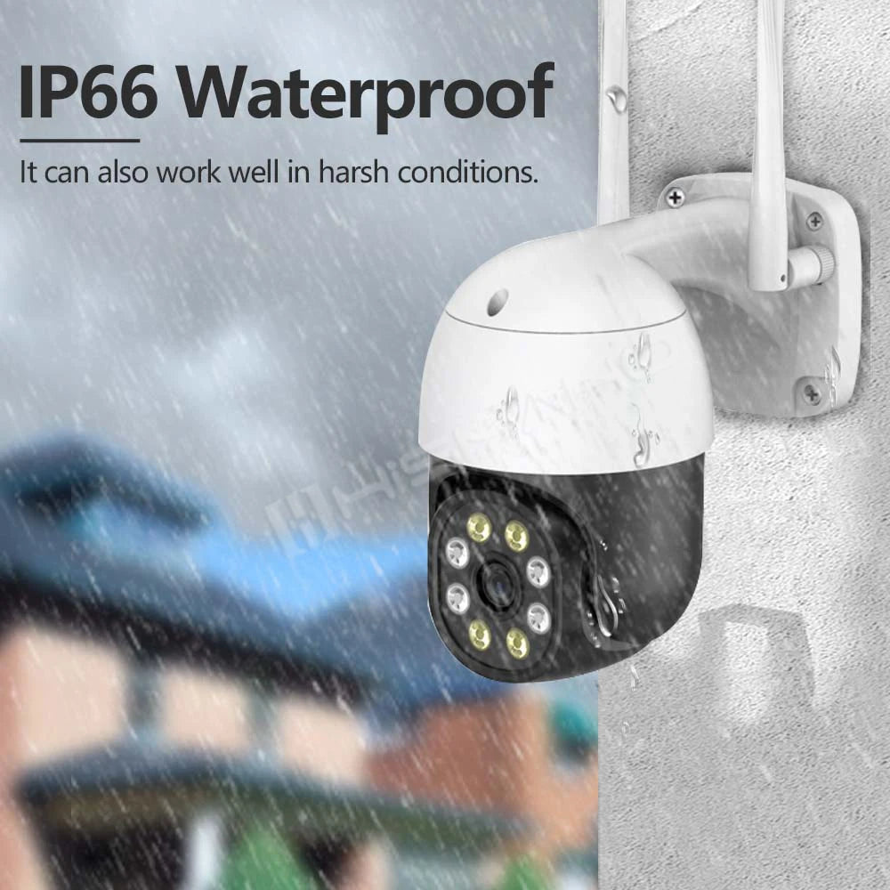 ICsee IP Camera 1080P Outdoor WiFi Security CCTV PTZ Mini Dome Monitor AI Tracking Home Protection Video Surveillance XMeye