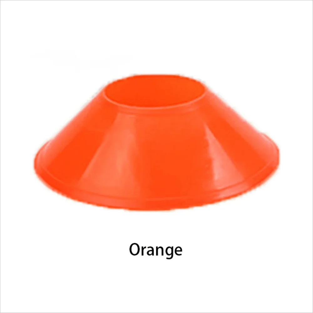 10pcs Soccer Training Sign Dish Pressure Resistant Cones Marker Discs Bucket Outdoor Basketball Football Training Sports Accesso