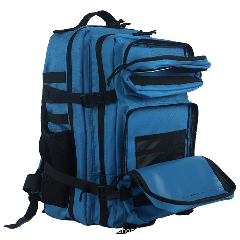 25L 45L Camping Hiking Backpack Tactical Bag Molle Patches Travel 900D Men Women Military Men Outdoor Ruckdack Shoulder Pack