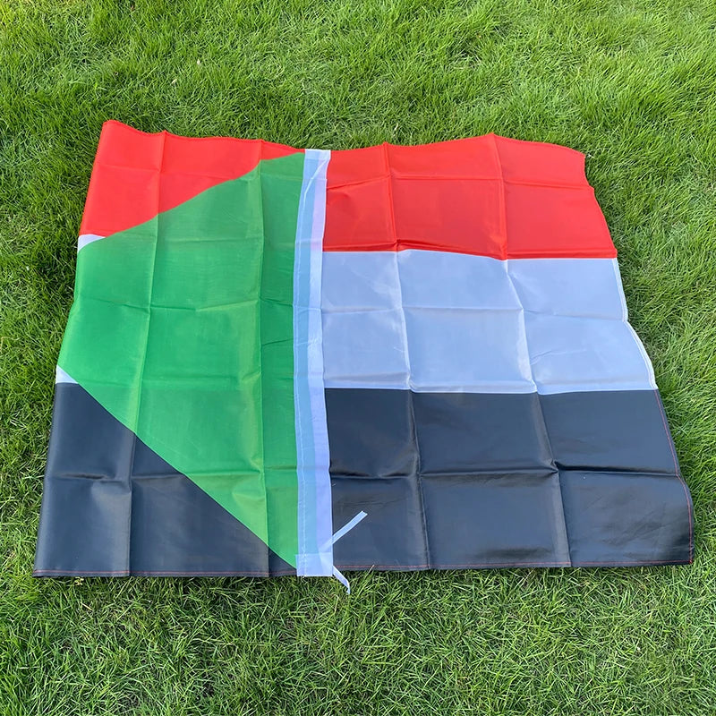 aerxemrbrae 150x90cm Sultan Flag polyester double side printed Sudan National flag banner for decor