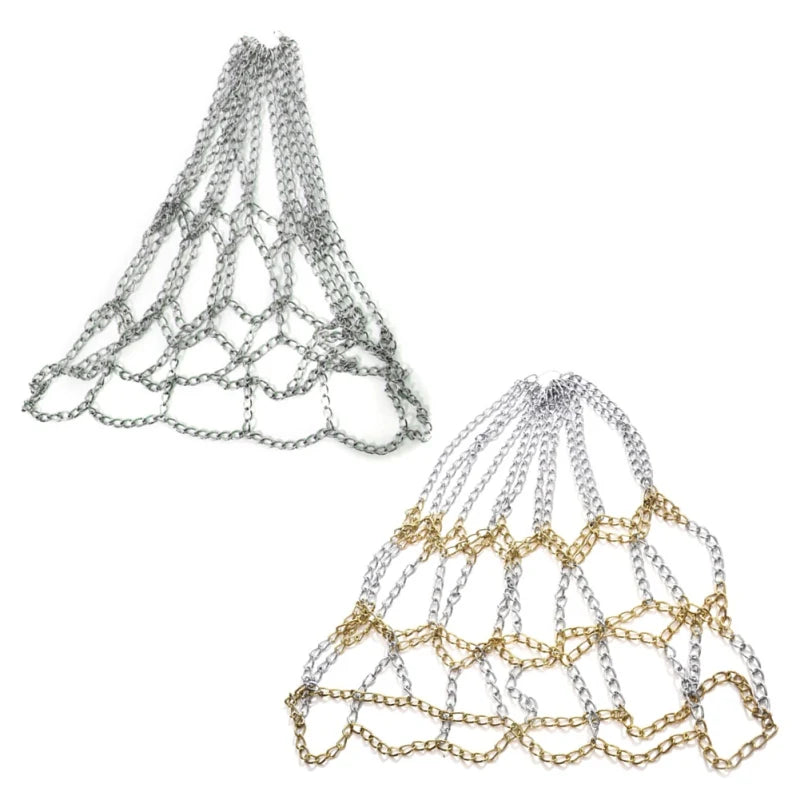 Outdoor galvanized iron chain mesh Classic Sport Durable Basketball Target Net Basketball Classic Sport Steel Chain