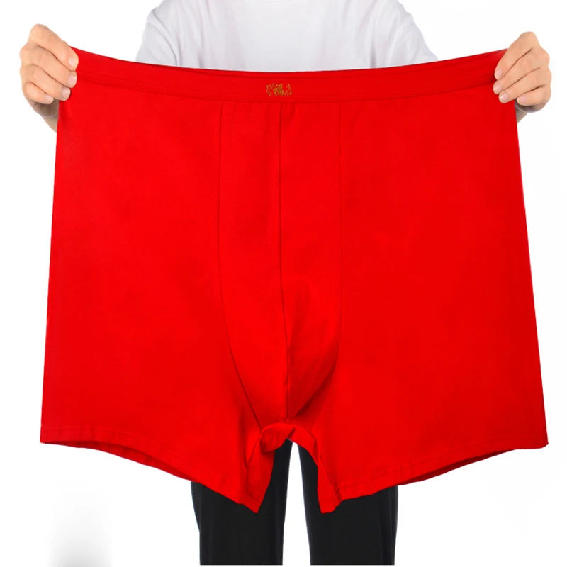 2pcs 13XL Oversize Man Boxers Underwear Super Size Panties Cotton Breathable Boxer Men's Soft Underpant for 210KG Fat Shorts