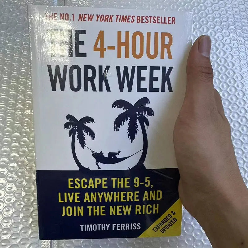 The 4-Hour Work Week By Timothy Ferriss Escape The 9-5, Live Anywhere And Join The New Rich Bestseller Book Paperback English