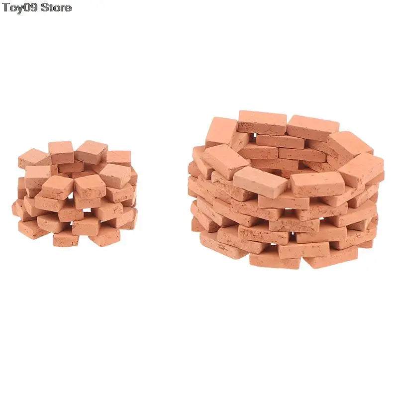 Hot 4-120PCS Sand Table Simulation Brick DIY Building Scenery Portable Miniature Durable Kids Decorative Toy Landscape Modelling