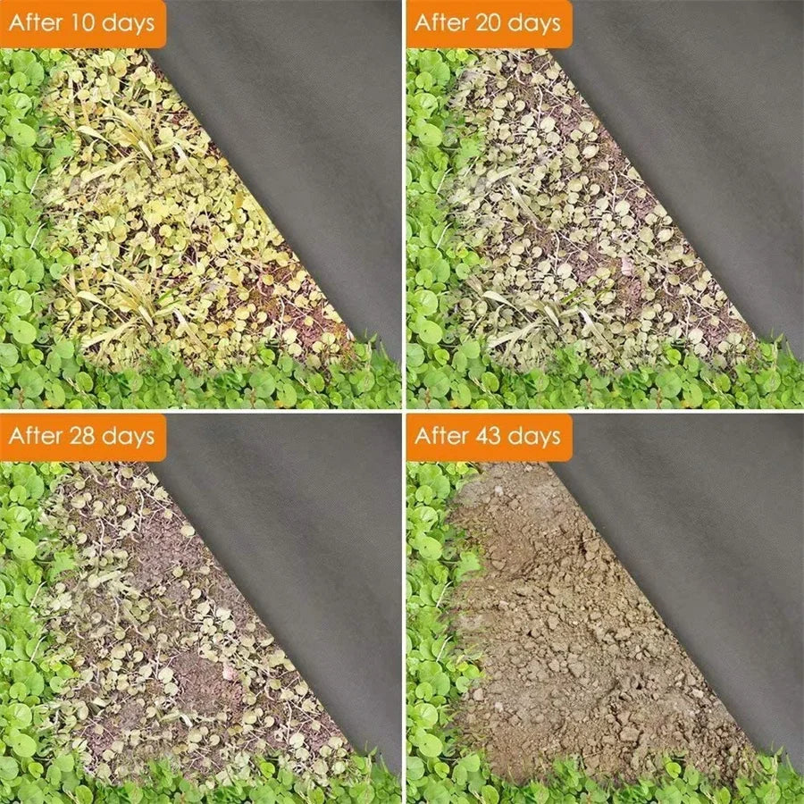 1 Roll Garden Landscape Fabric Weed Barrier Heavy DutyDriveway Gardening Mat Polypropylene Ground Cover FlowerVegetable Raised B