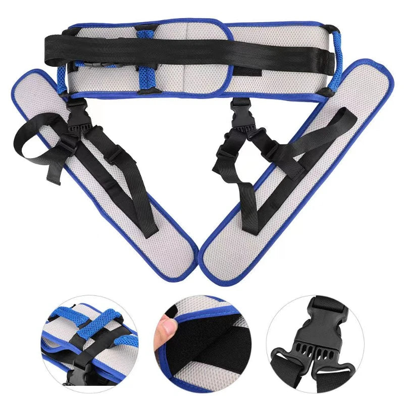 Patient Transfer Belt Moving Waist Strap Paralyzed Disabled Elderly Body Lifting Aids Hemiplegia Walking Rehabilitation Trainer