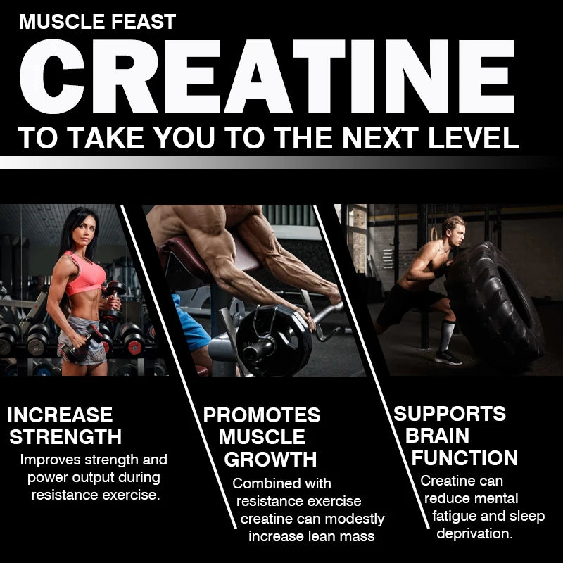 Creatine Monohydrate Supplement Pre/Post Workout/Fitness/Cross Training Supplement