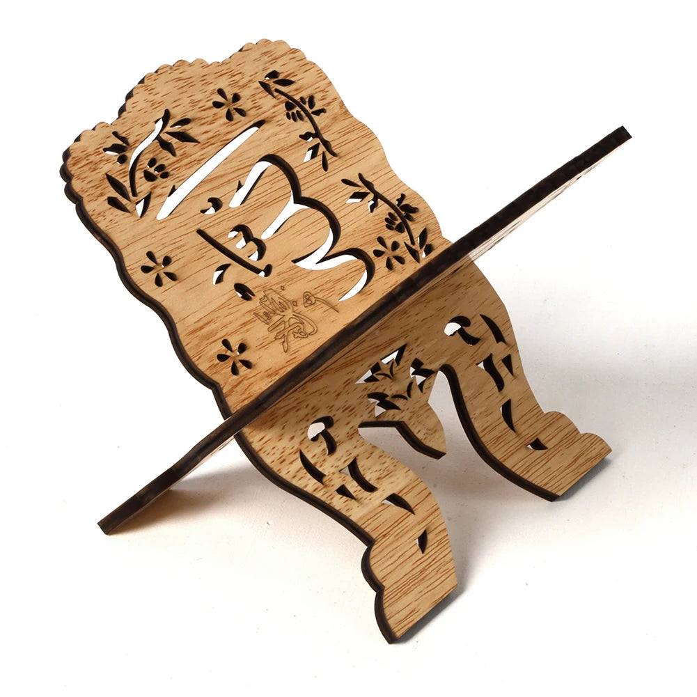 Islam Kuran Reading Holder Quran Holy Book Stand Eid Al-Fitr Islamic Koran Book Shelf Rehal Islamic Home Decoration
