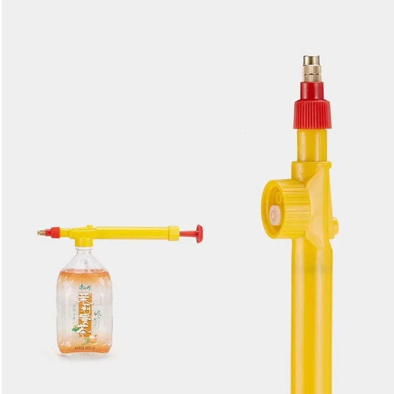New High Pressure Air Pump Sprayer Manual Adjustable Drink Bottle Spray Head Nozzle Agriculture Garden Watering Tool Sprayer