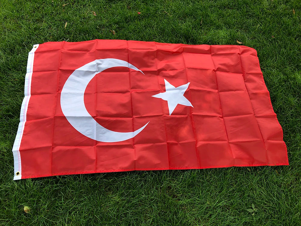 SKY FLAG TURKEY FLAG 90x150cm tur tr turkey FLAGS TURKISH 3x5fts Hanging National flag Turkey Home Decoration country flag