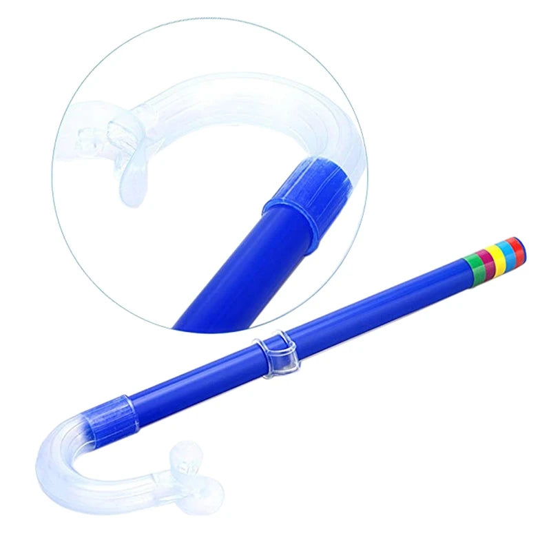 Kids Diving Goggle Mask Breathing Tube Shockproof Anti-fog Durable Underwater Swimming Glasses Band Snorkeling Accessories Set