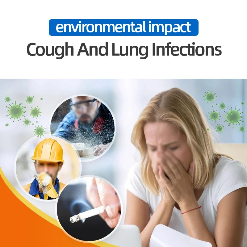 Cough Treatment Patch For Adult/Baby Herbal Anti-Cough Medicine Plaster Asthma Relief Moisten Lung CFDA Approved 6/12PCS