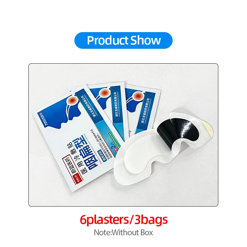 Cough Treatment Patch For Adult/Baby Herbal Anti-Cough Medicine Plaster Asthma Relief Moisten Lung CFDA Approved 6/12PCS