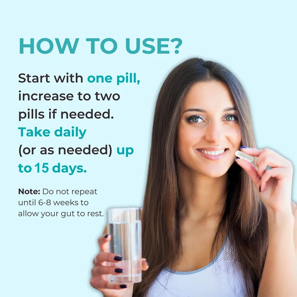 15-Day Colon Cleanse and Detox Capsules To Support Overall Colon, Healthy Digestion, Gut, Metabolism, and Detoxification