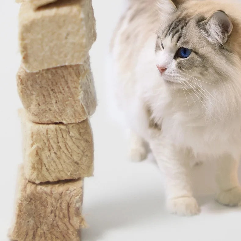 Pet freeze-dried snacks Chicken duck raw bone meat Dog Cat training rewards Mixed freeze-drying Pet Snacks Pet Accessories