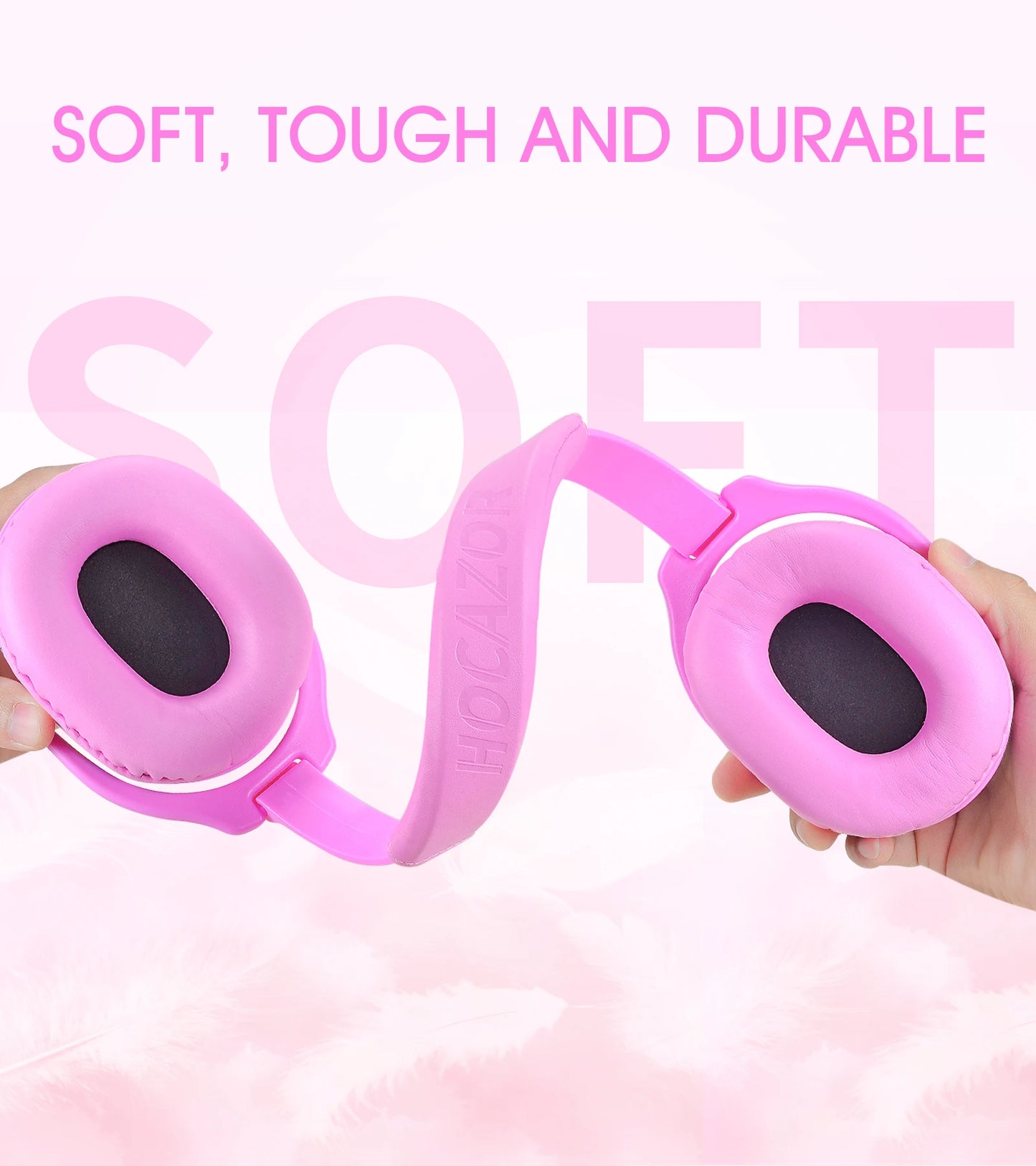 HOCAZOR Kid Earmuffs Noise Protection Safety Ear Muffs Protectors for Children Hearing Defenders Sensory Issues Noise Reduction