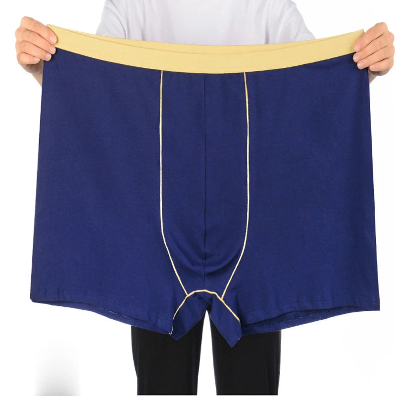 2pcs 13XL Oversize Man Boxers Underwear Super Size Panties Cotton Breathable Boxer Men's Soft Underpant for 210KG Fat Shorts