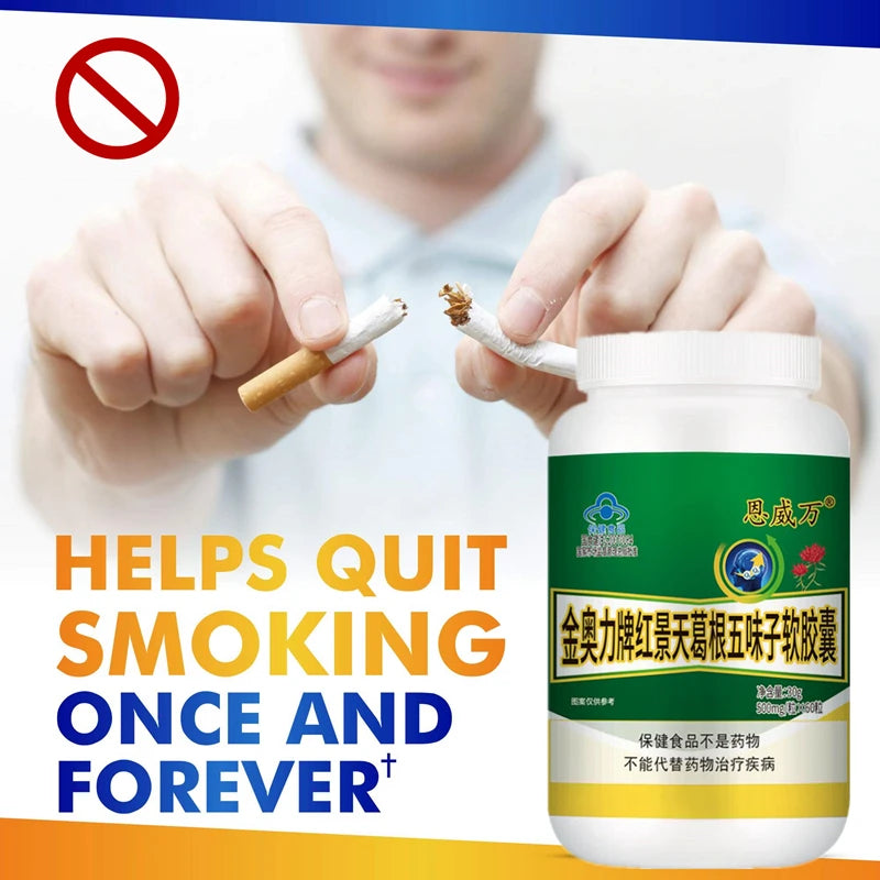 Lung Cleanse Detox Pills Support Respiratory Health Mucus Clear Quit Smoking Aid Asthma & Stress Relief Altitude Sickness Vegan
