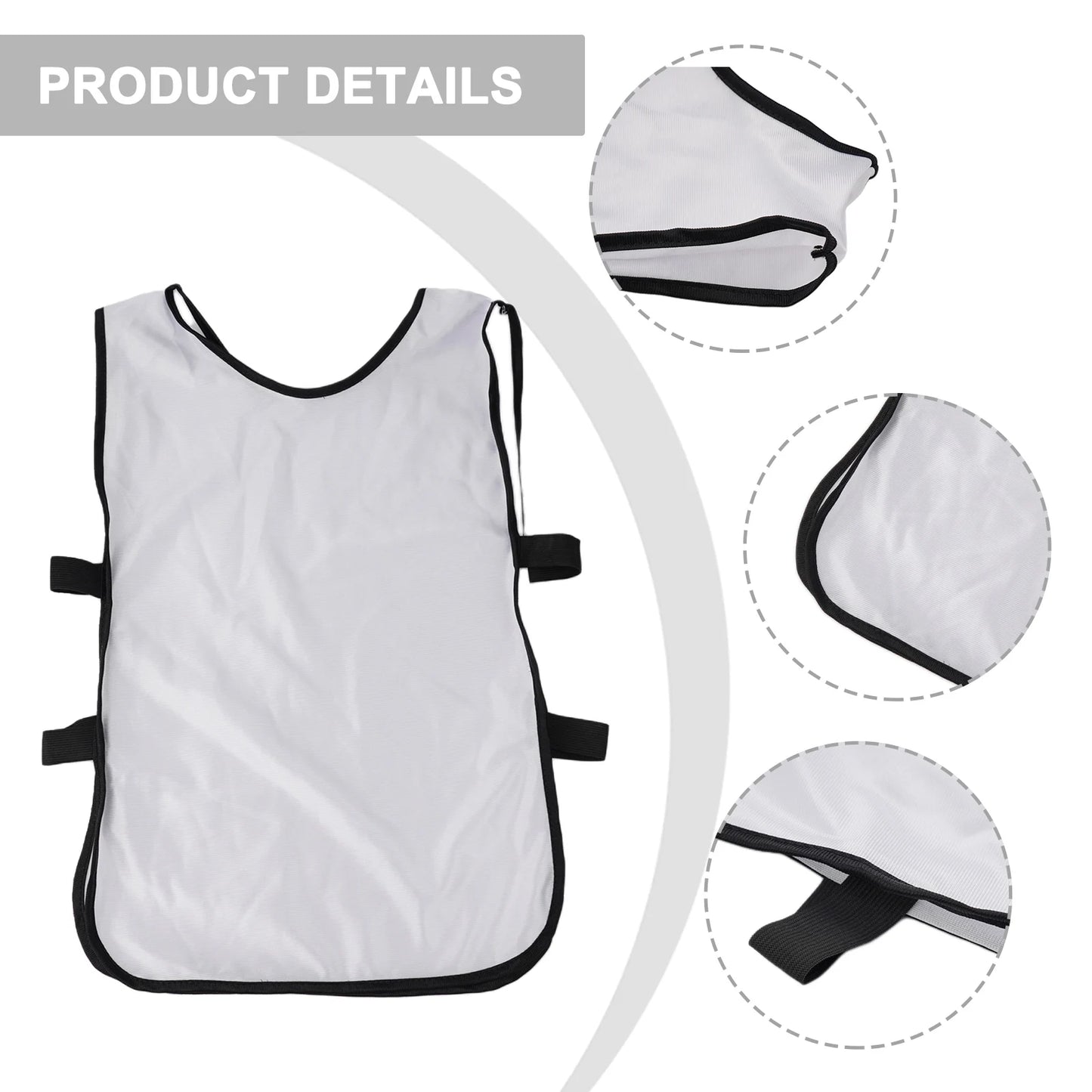 Breathable Polyester Football Vest For Dynamic Movement Stay Cool And Agile Loose-Fit Training Jersey For Youth Sports