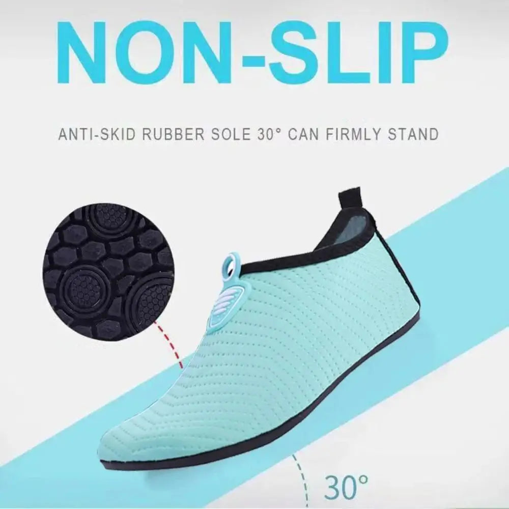 Men Women Beach Shoes Socks New Outdoor Anti Slip Quick Drying Sandals Light Seaside Breathable Diving Beach Socks