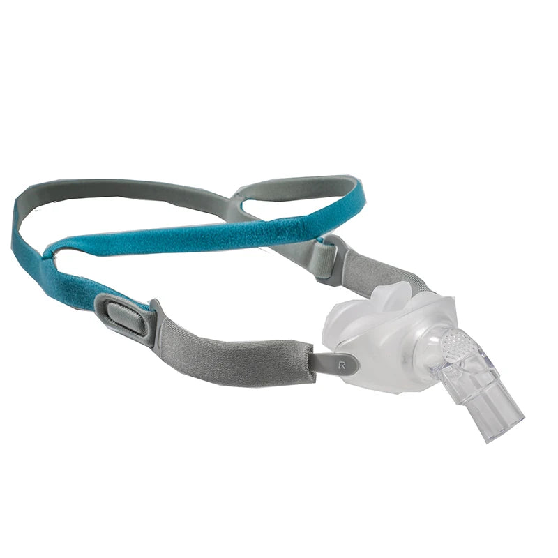 BMC PM2 Nasal Pillows Mask Soft Silicone CPAP Accessories Front Hose Full Size Nose Pads 22mm Tub Diameter