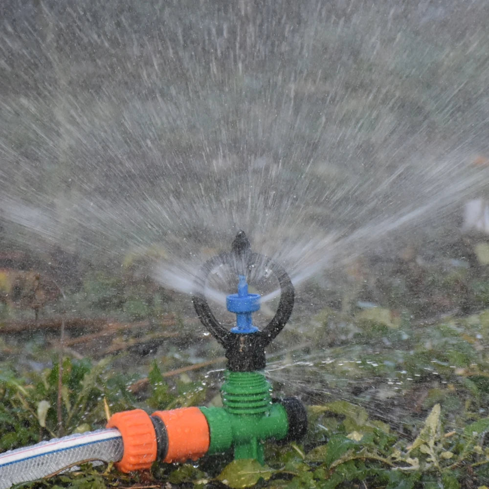 Automatic 360 Degrees Rotary Watering Sprinklers G1/2 Thread Vortex Nozzle For Farm Garden Lawn Irrigation