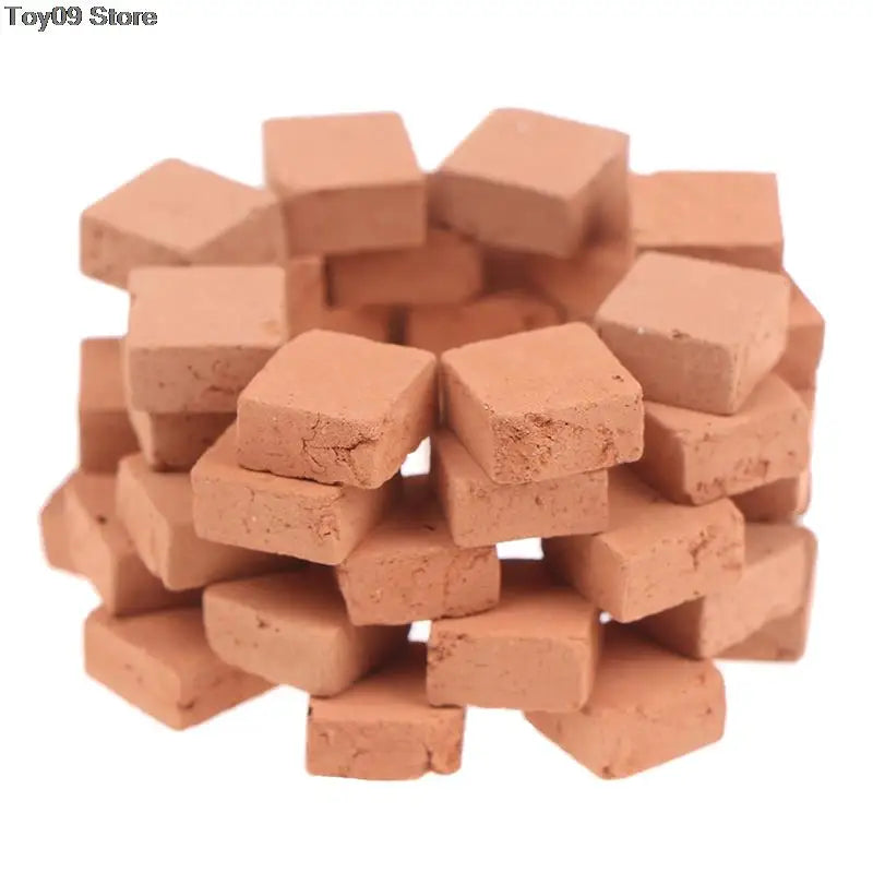 Hot 4-120PCS Sand Table Simulation Brick DIY Building Scenery Portable Miniature Durable Kids Decorative Toy Landscape Modelling