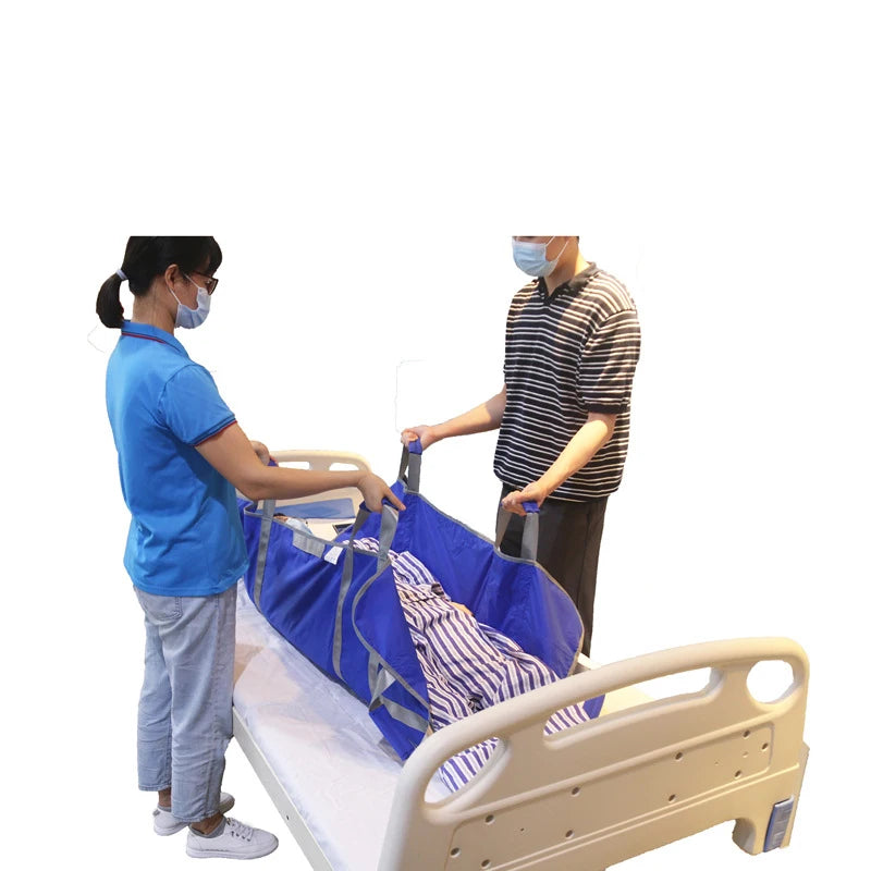 Positioning Bed Pad Patient Care Carrying Belt Shift Pad Disabled Turnover Waterproof Mat Soft Stretcher Movement Transfer Pad