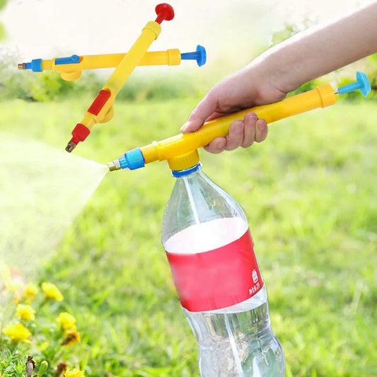 New High Pressure Air Pump Sprayer Manual  Adjustable Drink Bottle Spray Head Nozzle Agriculture Garden Watering Tool Sprayer