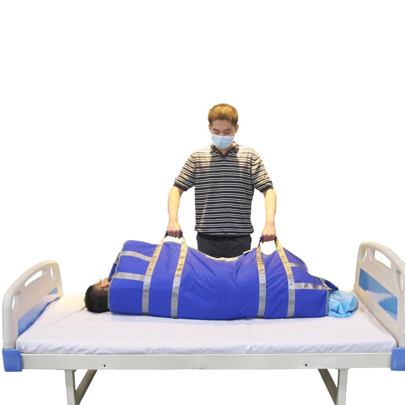 Positioning Bed Pad Patient Care Carrying Belt Shift Pad Disabled Turnover Waterproof Mat Soft Stretcher Movement Transfer Pad