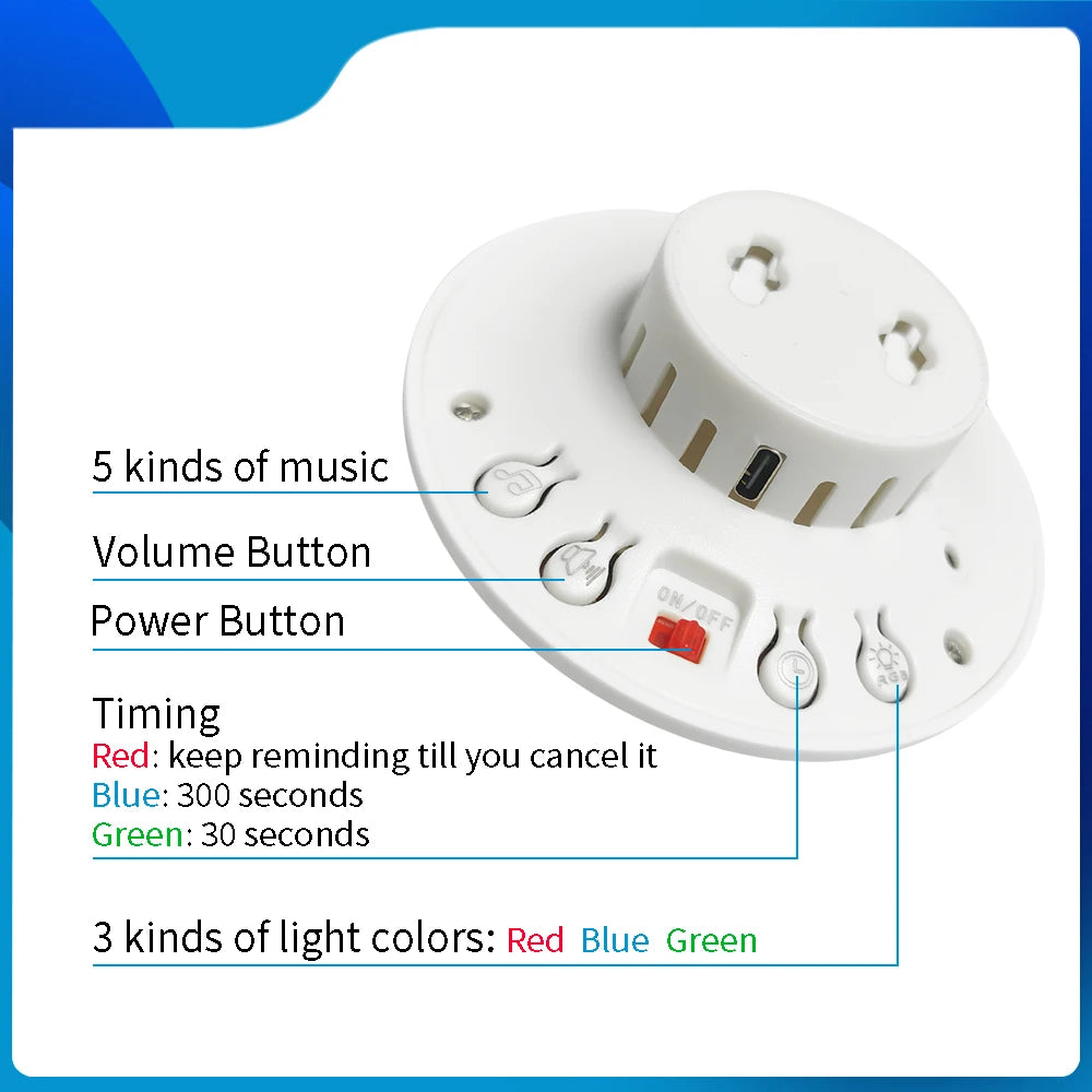Ycall Wireless Disabled Persons Emergency Toilet Alarm Bathroom Safety Alert Pull Cord Call Button