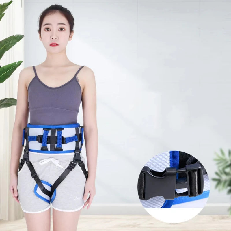 Patient Transfer Belt Moving Waist Strap Paralyzed Disabled Elderly Body Lifting Aids Hemiplegia Walking Rehabilitation Trainer