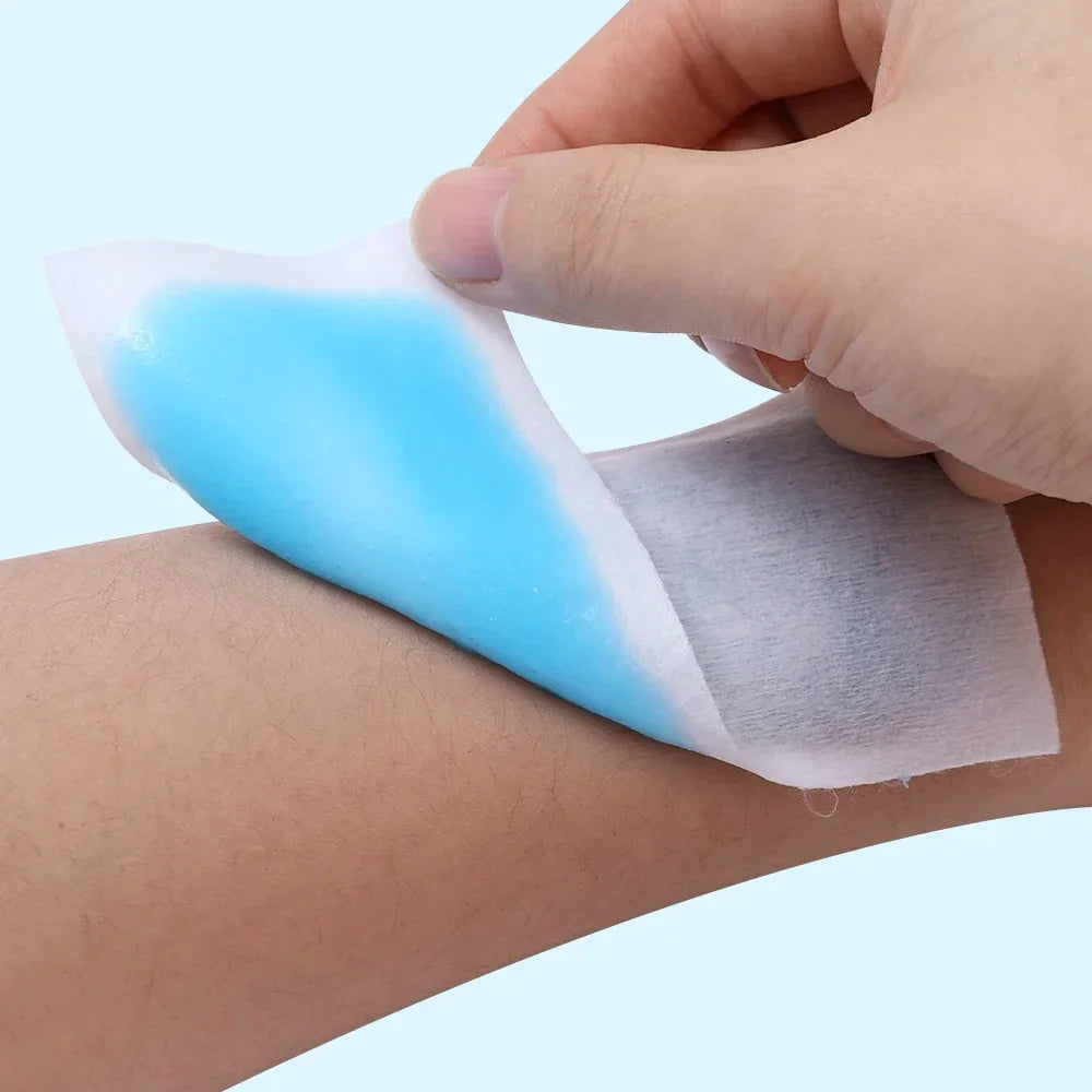 Multifunction Lower Temperature Ice Gel Hydrogel Cooling Patch For Adult Children Mobile Phone Migraine Headache Relieve Pad