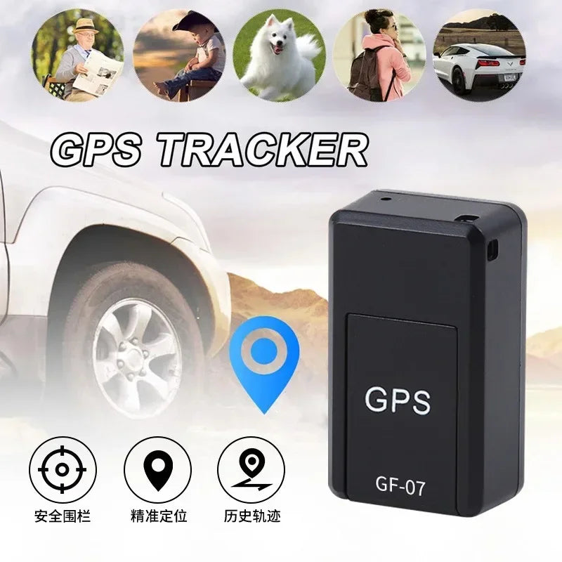 Car GPS tracker mini car real-time tracking anti-theft and anti loss locator strong magnetic seat SIM SMS locator GPS device
