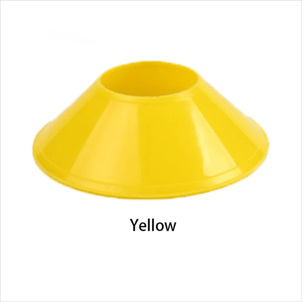 10pcs Soccer Training Sign Dish Pressure Resistant Cones Marker Discs Bucket Outdoor Basketball Football Training Sports Accesso